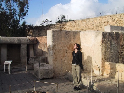 Erynn Tarxien Temple Sun